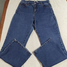 Levi's 512 Boys Bootcut Jeans Blue Denim Medium Wash Cotton/Spandex Size 14M B19