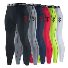 Men Quick Dry Running Leggings Compression Gym Fitness Workout Sport Casual Gift