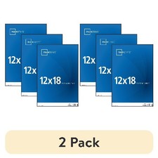  2 pack Mainstays   12x18 Picture Frame   Black Front Loading Wall