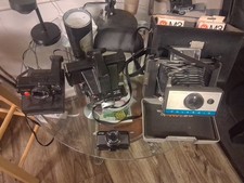 Lot of 3 Vintage Polaroid Instant Film Cameras Untested 210 Square Shooter