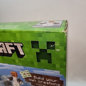 Lego Minecraft The Snow Hideout 21120 Brand New Sealed Back Box Tear Fast Ship