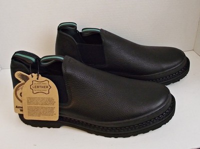 NEW NO BOX Georgia Boot Giant Romeo Black Mens 13 M GR270 Leather