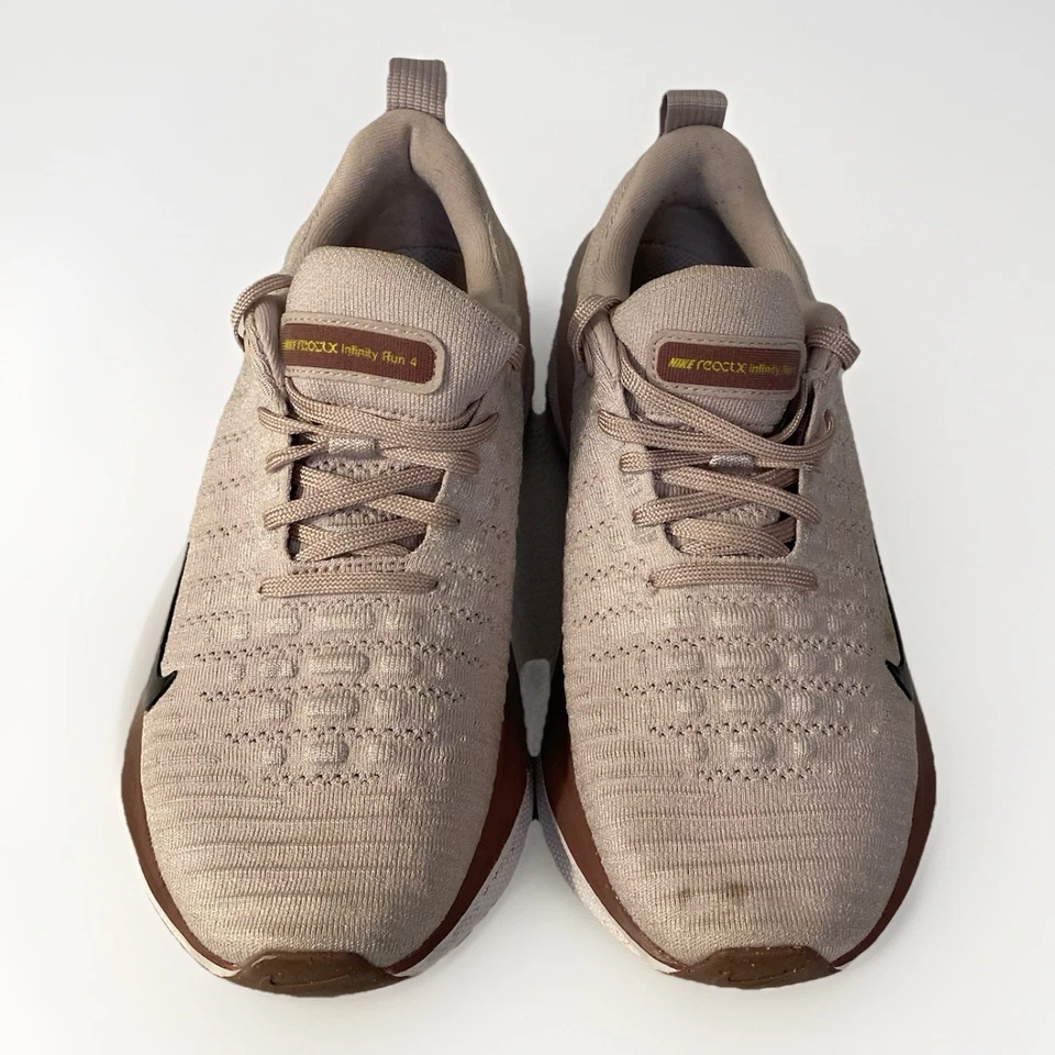 Nike Women’s 7.5 ReactX Infinity Run 4 Running Shoes Purple Pink DR2670-010 - Image 2 of 4