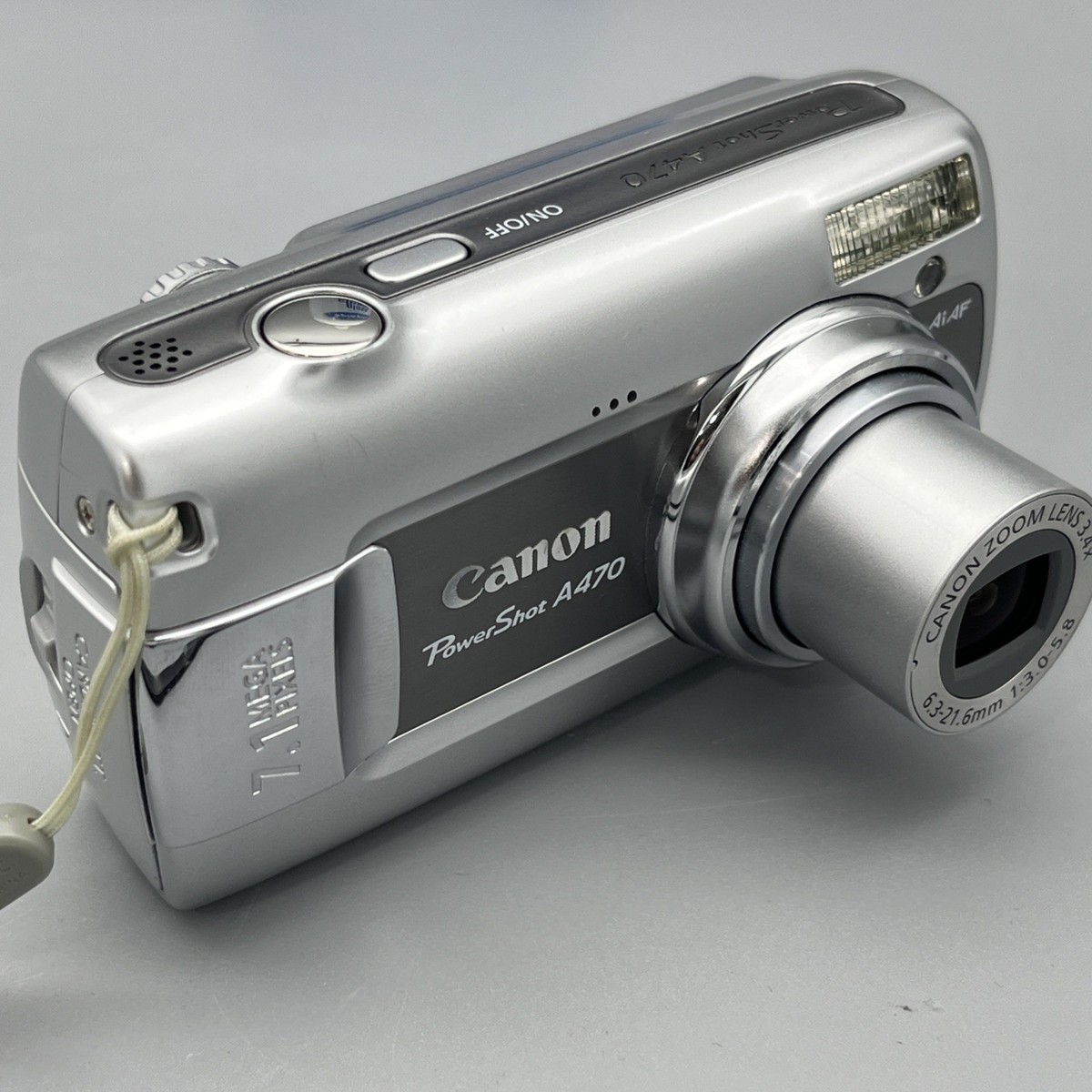 Canon PowerShot A470 7.1MP Digital Camera - Gray for sale Canon PowerShot A470 7.1MP Digital Camera - Gray for sale