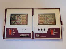 NINTENDO GAME AND WATCH MW-56 Multi-Screen MARIO BROS 1983 WORKING w/Batteries