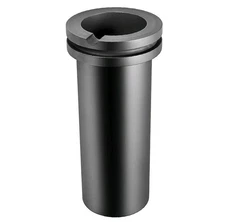 High Purity 1KG Graphite Crucible Double Ring for Melting Gold Silver Copper,US