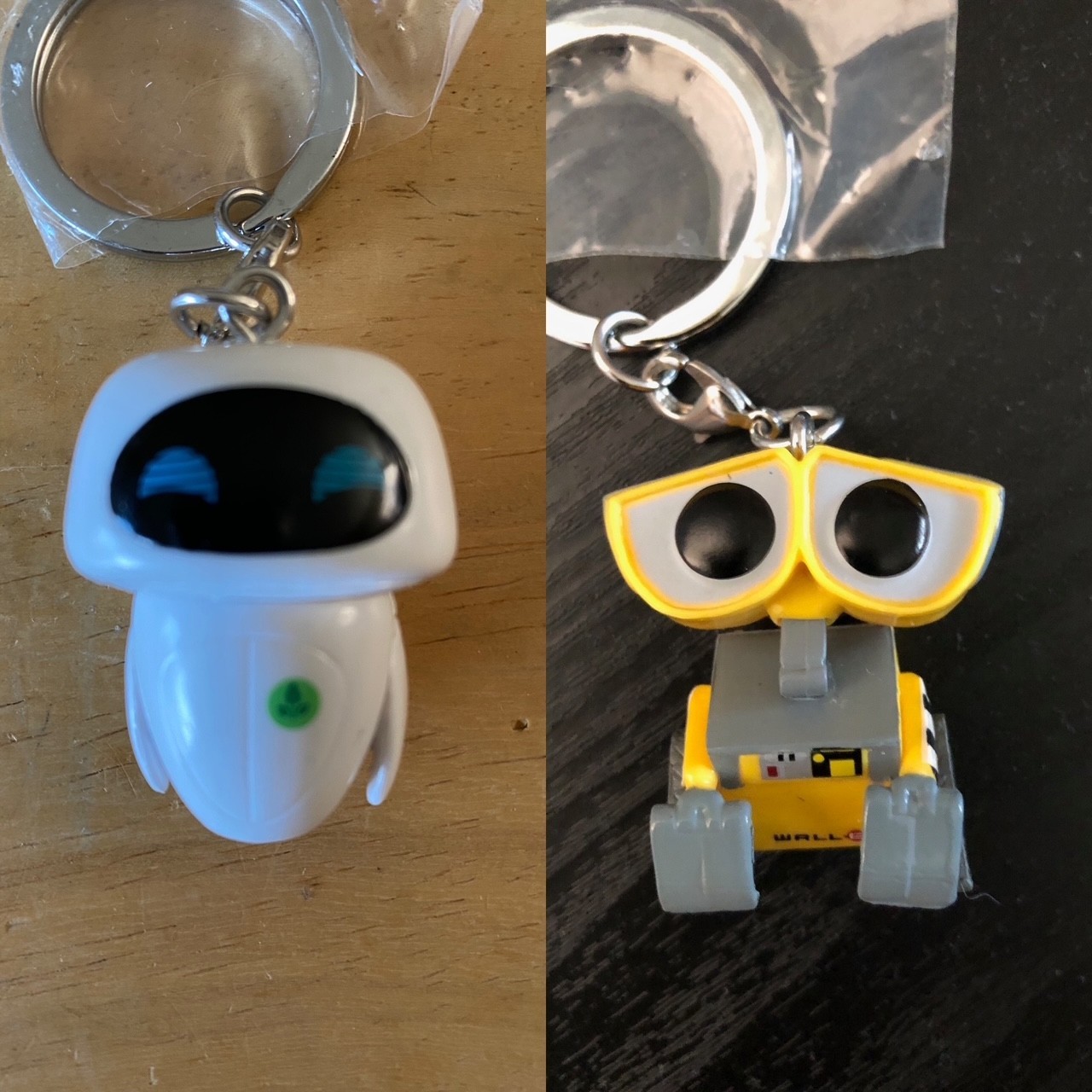 Funko Pocket Pop Disney Pixar Wall-E and Eve Mystery Keychai