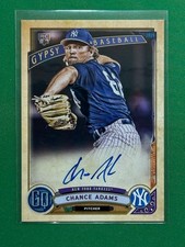 2019 Topps Gypsy Queen Baseball Autographs #GQA-CA Chance Adams RC