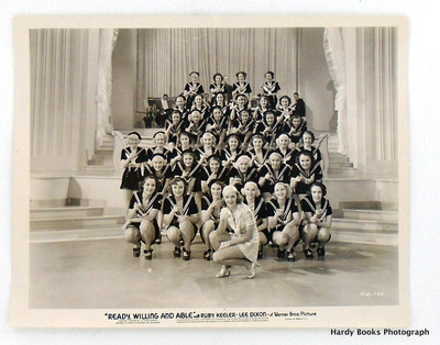 Ruby KEELER / ORIGINAL MOVIE STILL PHOTOGRAPH READY WILLING AND ABLE 1937 1st ed