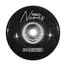 CHAYA Neons LED Black Wheels 65&chi;&lambda; - White/Black