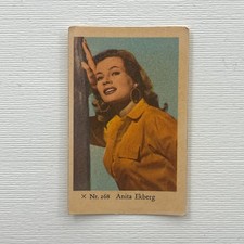 1958 Dutch Gum "X" Set Anita Ekberg #268