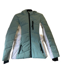 Jack Wills Hooded Puffer Jacket UK 10 REF JN114 =