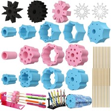 Cup Turner Foam Set, 6Pcs Detachable Tumbler Turner Inserts for 3/4 Inch PVC ...