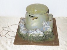 Elastolin /Lineol /Hausser Westwall Bunkeranlage mit Geschütz ! Militärspielzeug