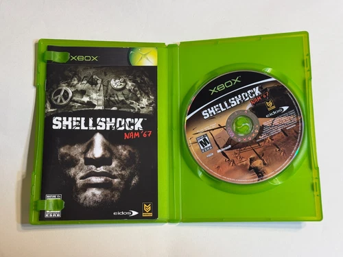 ShellShock: Nam '67 (Microsoft Xbox, 2004) Complete CIB game shell shock Vietnam