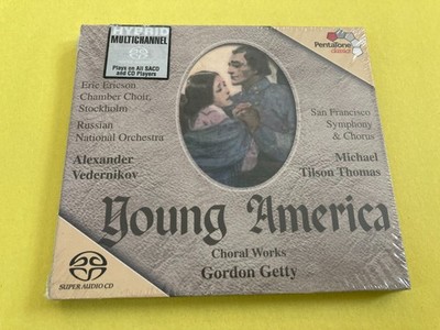 Young America - Choral Works Of Gordon Getty / Vedernikov (SACD, 2004) NEW