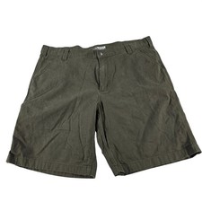 Carhartt Rugged Flex Relaxed Fit Canvas Work Shorts Dark Olive BS2514-M Mens 42
