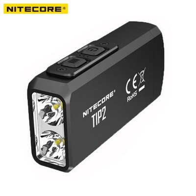 NiteCore TIP2 LED 720 Lumens USB Rechargeable Keychain Flashlight Torch