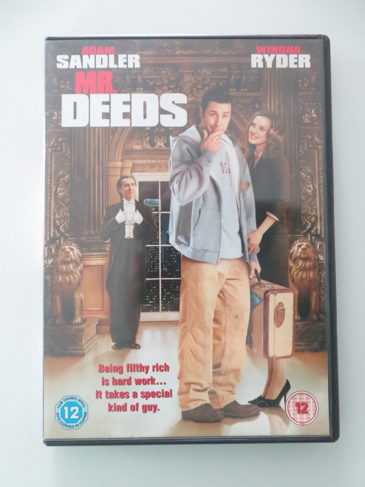 Mr. Deeds (DVD) Adam Sandler Winona Ryder 2002 Region 2