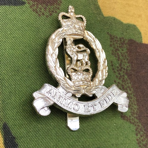 Original British Staybrite Army Cap Badge - Adjutant General's Corps - Picture 2 of 6