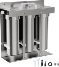 3 Stage RV Water Filters/F system and Water Softener... Stainless Steel...