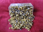 lot of 100 pin fasteners.