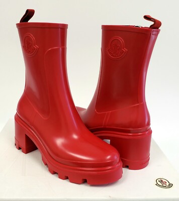 モンクレール レインブーツ LOFTGRIP RUBBER RAIN BOOTS