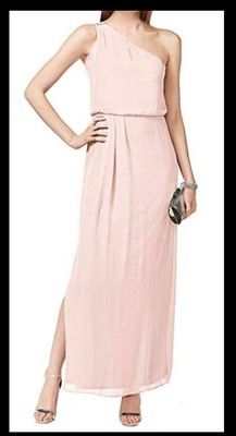 dusky pink wedding guest dress