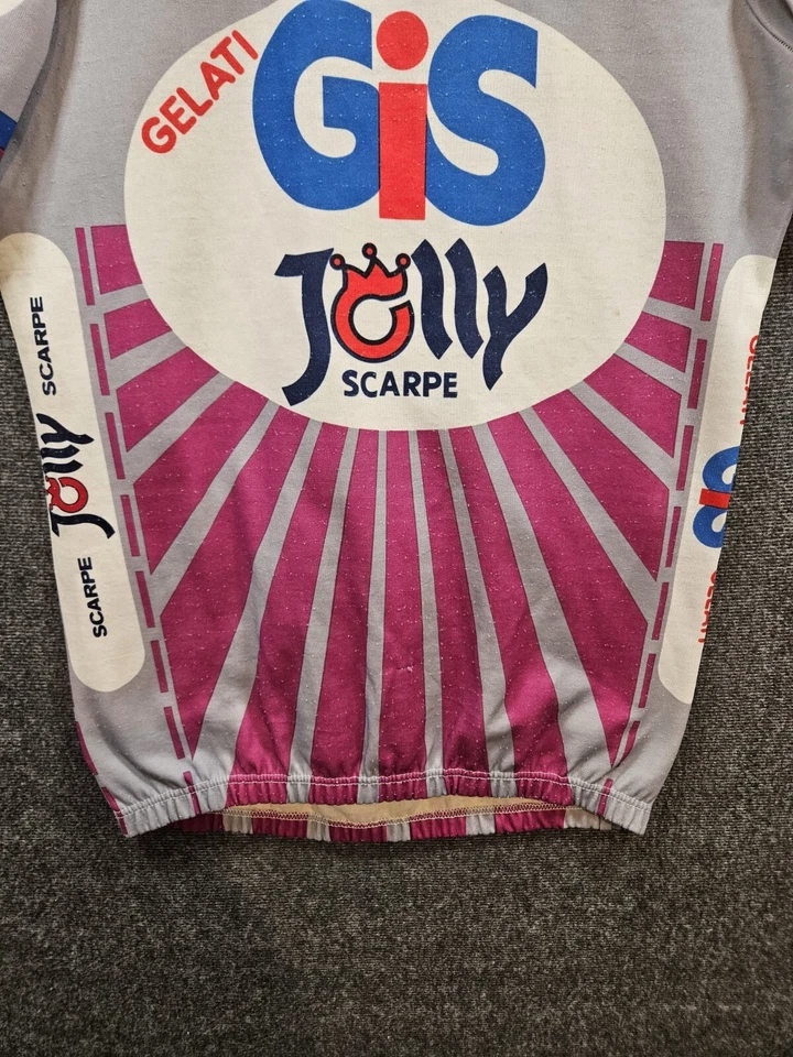 Camiseta deportiva de manga corta Tommaso vintage de ciclismo de carretera M/L Clement envejecida usada Foto 4 de 4