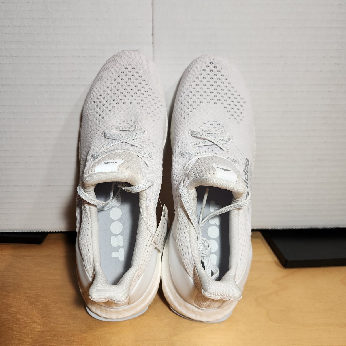 ADIDAS X ATMOS MEN\'S 8.5 ULTRABOOST DNA WHITE BOOST RUNNING SHOES H05023 NWOB Men Sz 8.5 - Adidas Ultraboost DNA Running Shoes White  main image 3