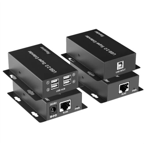 50M USB2.0 Network Cable Extender Over Ethernet Rj45 Cat5e/6/7 Cable Sender - Picture 3 of 16