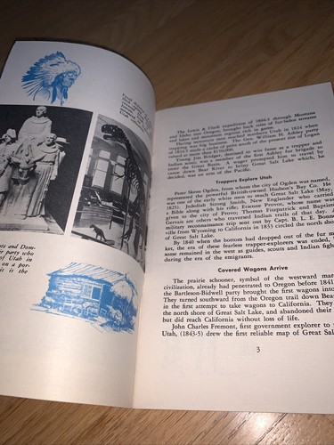 1947 Booklet UTAH CENTENNIAL 1847 - 1947 Utah Centennial Commission - Imagen 3 de 11
