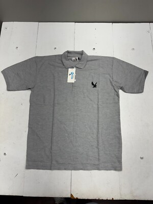 Wise Up 2 Rise Up Gray Short Sleeve Polo T Shirt Mens Size XXL