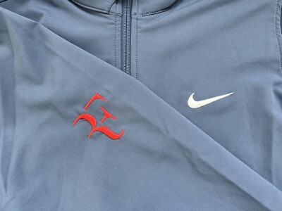 Roger Federer Nike 2012 US Open RF Jacket size:L (JPN XL) | eBay
