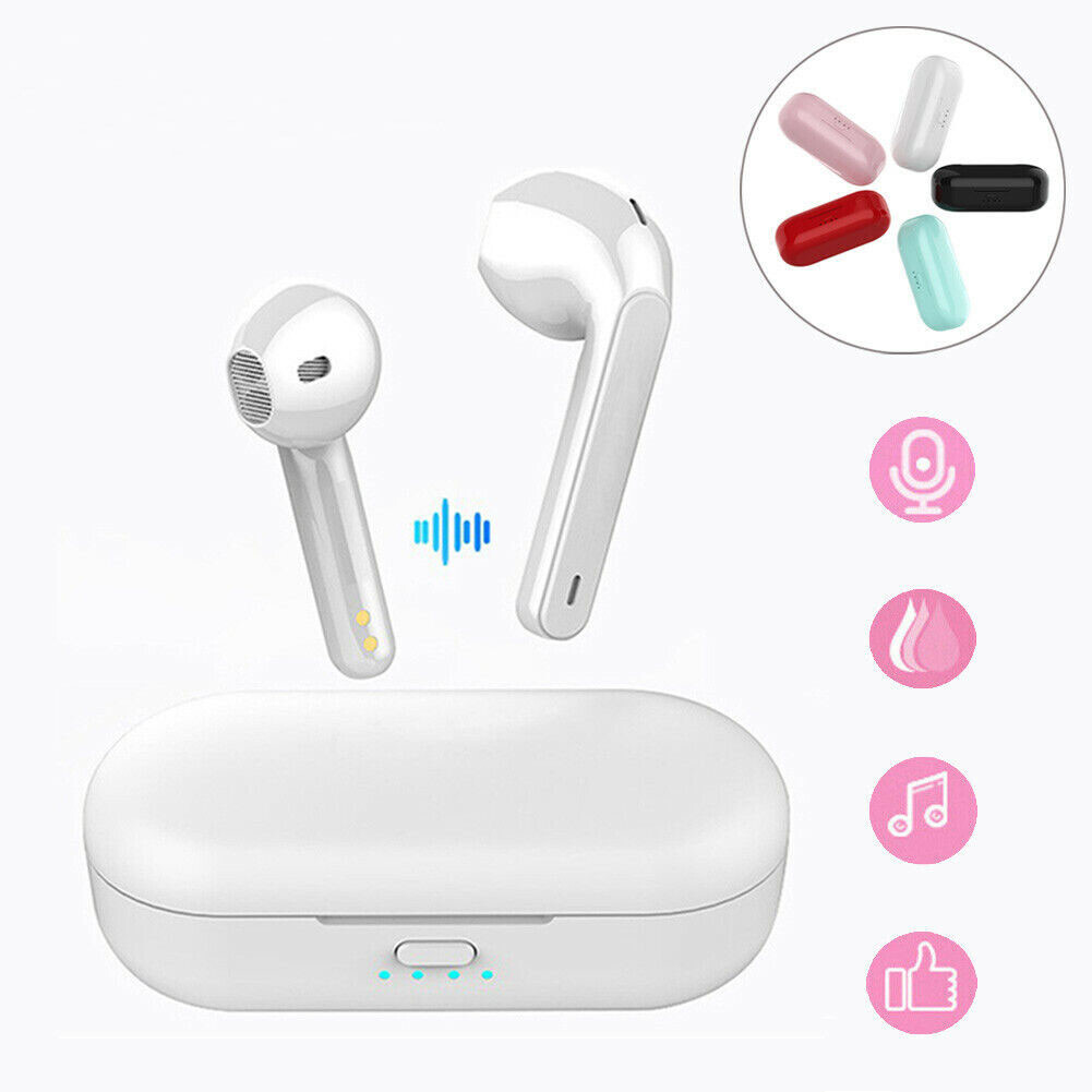 Bluetooth Headset Wireless Earphones Sport Earbuds with Mic for iOS Android