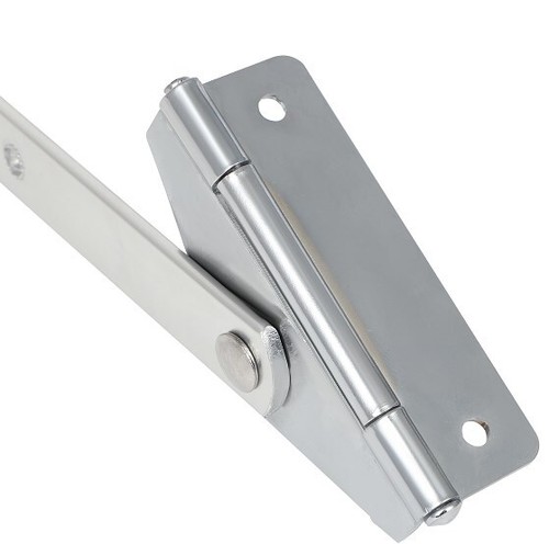 Espejo retrovisor lateral de puerta de acero inoxidable manual apto para camioneta Ford Series - Imagen 4 de 4