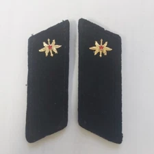 USSR Military  collar tabs of the Signal Corps of the Soviet Army.#478L