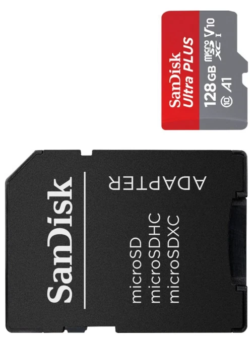 SanDisk 128GB Micro SD Ultra Class 10 SDXC SDHC Phone Memory Card and Adapter - Image 2 of 4