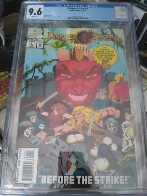 dragon strike 1 cgc 9.6