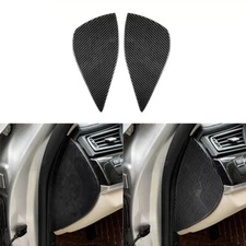 Carbon Fiber Dashboard Side Front Slot Panel Cover For BMW 7 Series F01 2009-14​