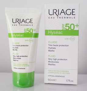 uriage hyseac fluid spf 50 ingredients