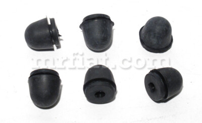 Lancia Appia 1st Series Under Front Hood Rubbers Set (6 Pcs) New