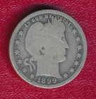 1899 BARBER SILVER QUARTER **NICE CIRCULATED GOOD** FREE SHIPPING!!