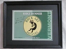 ROCK ART RIDGE RUNNER BEER SIGN  #239
