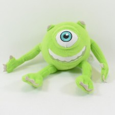 Peluche Bob Razowski DISNEYLAND PARIS Monstres et Cie vert Disney 22 cm (F5588)