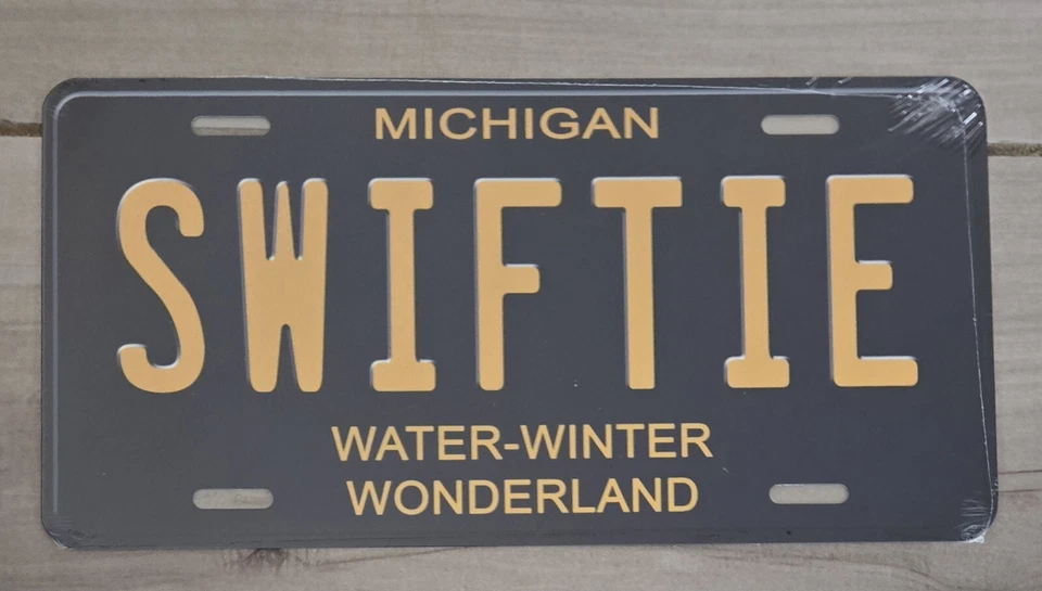 Swiftie State of MI Novelty License Plate - Image 1 of 1