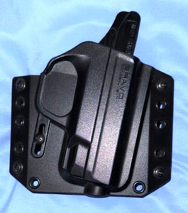 Bravo Concealment BCA OWB Right-Handed Holster for Smith & Wesson M&P Shield 9/4