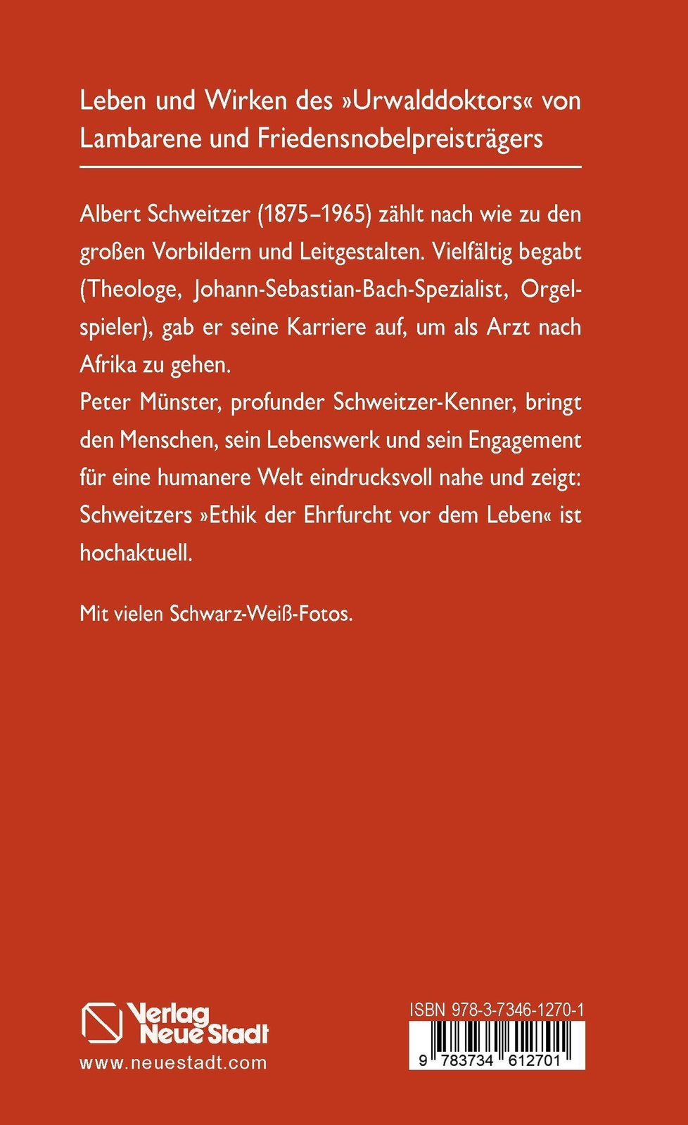 Thumbnail - Albert Schweitzer Der Mensch - Sein Leben - Seine Botschaft Peter