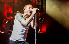 Chester Bennington of Linkin Park at the Carnivores Tour on Augu- 2014 Photo 12