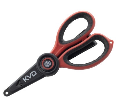 Strike King KVD 5 inch Precision Braid Scissors Braided Line Cutters w/ Sheath